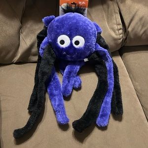 ZippyPaws Halloween Grunterz ~Purple Spider~